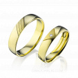 Одноцветные обручальные кольца классического дизайна на заказ фото 2