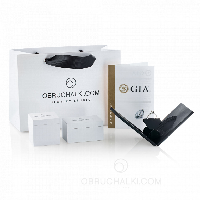 Парные свадебные кольца с бриллиантами PIXEL RINGS