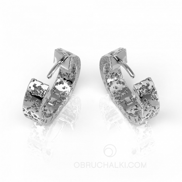Женские золотые серьги CONGO CORK DIAMONDS с бриллиантами