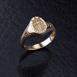 Золотые и серебряные кольца к окончанию ВУЗа / кольца выпускника фото