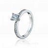 Помолвочное кольцо с бриллиантом огранки Принцесса MYSTERY PRINCESS DIAMOND