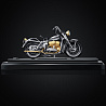 Модель мотоцикла HARLEY DAVIDSON серебряная