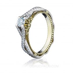 Помолвочное кольцо из комплекта FLORENTIA фото