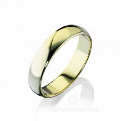 Мужское классическое обручальное кольцо CONVEX CLASSIC фото