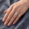 Классическое помолвочное кольцо с квадратным бриллиантом PROMISE PRINCESS