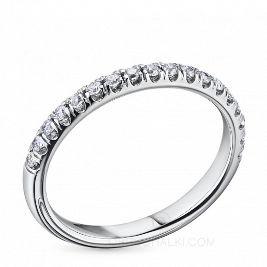 Женское обручальное кольцо BRILLIANT SYMPHONY на заказ фото 2