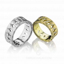 Необычные дизайнерские обручальные кольца SPIRALS фото