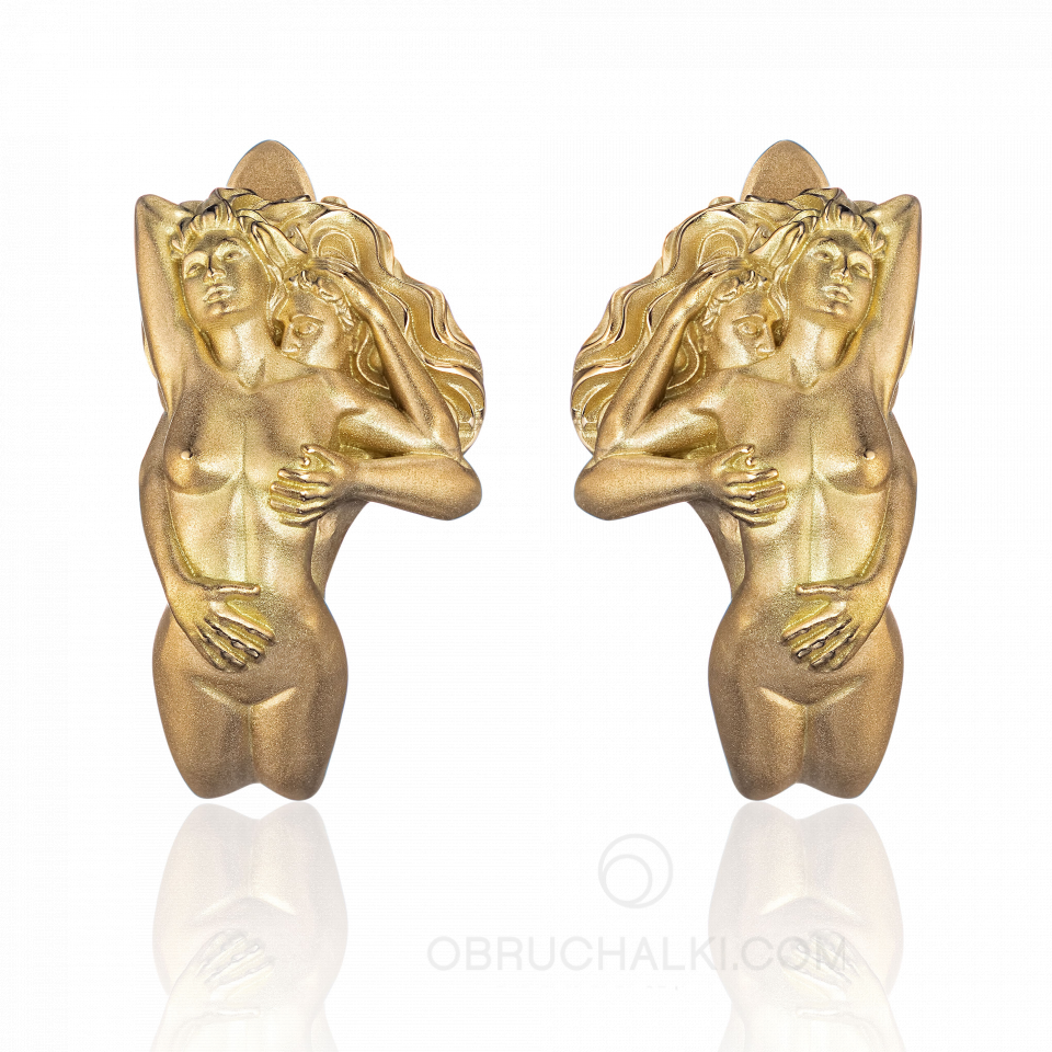 Эксклюзивные серьги ручной работы LOVE SONG EARRINGS