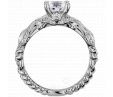 Массивное витое помолвочное кольцо с бриллиантами на заказ фото 3