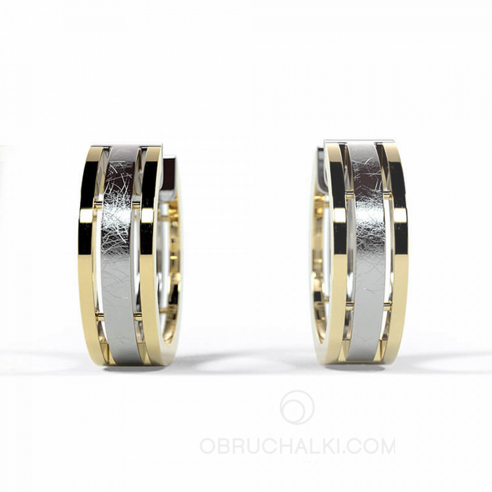 Серьги кольца COMBO ICE EARRINGS