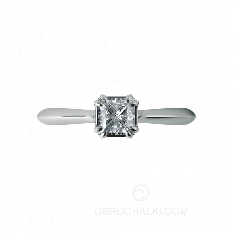 Помолвочное кольцо с квадратным бриллиантом Принцесса PROMISE PRINCESS RING
