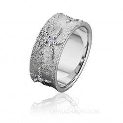Дизайнерское женское кольцо с морскими звездами ESTRELLA DE MAR фото