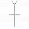 Подвеска крестик с бриллиантами SMALL DIAMONDS CROSS