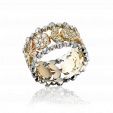 Женское кольцо цветок PARADISE FLOWERS на заказ фото 2