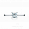 Классическое помолвочное кольцо с квадратным бриллиантом PROMISE PRINCESS