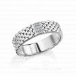 Обручальное кольцо c бриллиантами женское LINKS на заказ фото