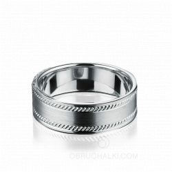 Мужское обручальное кольцо VOLOGDA фото