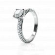 Помолвочное кольцо с бриллиантами для предложения PARIS PARIS на заказ фото