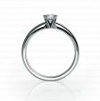 Классическое помолвочное кольцо с бриллиантом NEW YORK HISTORY на заказ фото 3