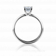 Помолвочное кольцо с квадратным бриллиантом Принцесса LITTLE PRINCESS на заказ фото 3