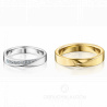 Парные обручальные кольца MOBIUS MONO