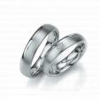Классические свадебные кольца с бриллиантами  на заказ фото